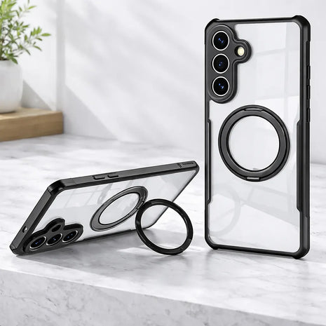 Case Xundd Beatle con Anillo Magnético Giratorio 360 Galaxy S25 FE