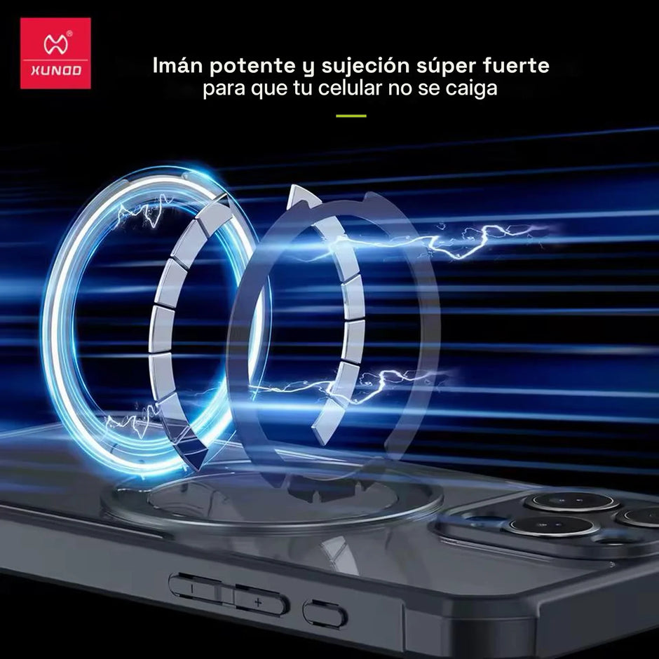 Case Xundd Beatle con Anillo Magnético Giratorio 360 Honor 600