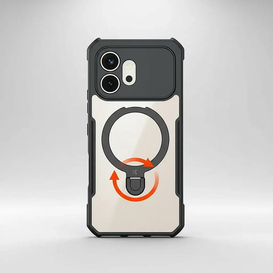 Case Xundd Beatle con Anillo Magnético Giratorio 360 Honor 600