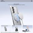 Case Xundd Transparente con Anillo Magnético Giratorio + Vidrio Galaxy Z Fold 8 Ultra