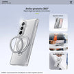 Case Xundd Transparente con Anillo Magnético Giratorio + Vidrio Galaxy Z Fold 8 Ultra