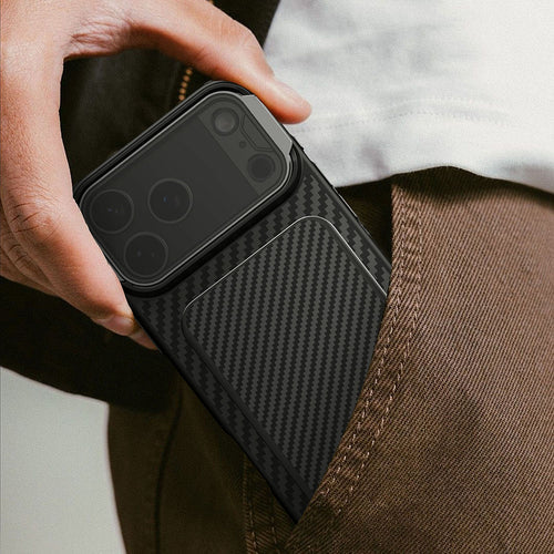 Tarjetero Parante Wallet Stand Nillkin FiberMate Magnetic ( Negro )