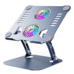 Soporte 360º de Aluminio Bossney BS-E6804 | Ergonómico con Enfriamiento Dual