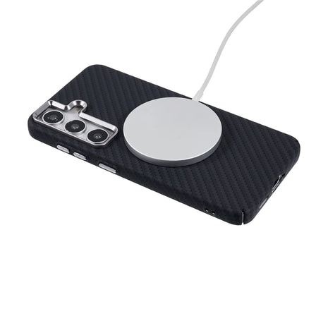 Case Ultra Delgado con Diseño Fibra de Carbono para Galaxy S24 Plus | Luxo Negro 04