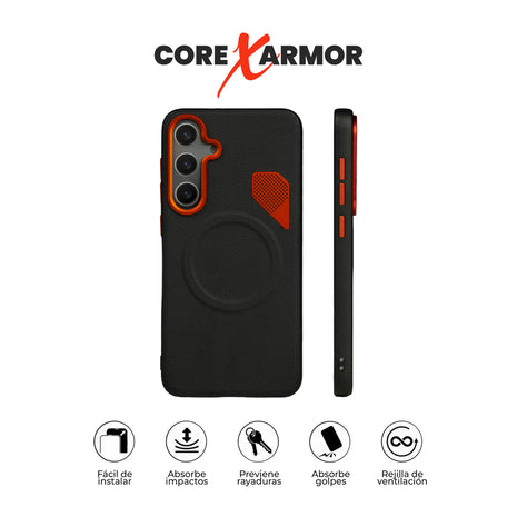 Case Core X Armor - Galaxy S24 Plus (MagSafe) | Negro