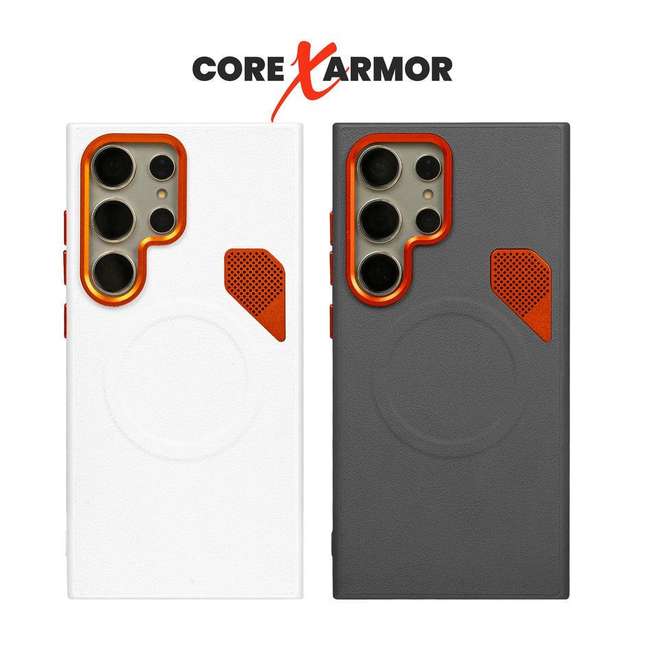 Case Core X Armor - Galaxy S24 Ultra (MagSafe) | Blanco