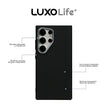 Case Ultra Delgado con Diseño Fibra de Carbono para Galaxy S24 Ultra | Luxo Negro 04
