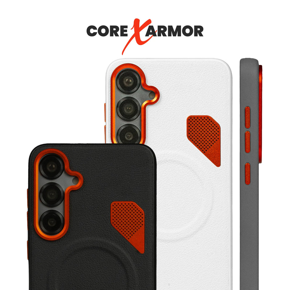 Case Core X Armor - Galaxy S25 Plus (MagSafe) | Blanco
