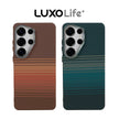 Case Ultra Delgado con Diseño Fibra de Carbono para Galaxy S25 Ultra | Luxo Azul 01