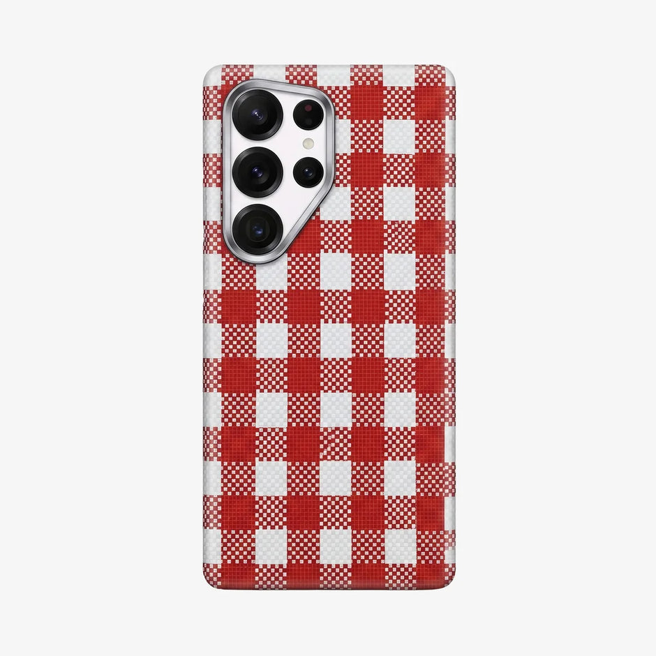 Case Luxo Crossline- Galaxy S25 Ultra (MagSafe) | Rojo