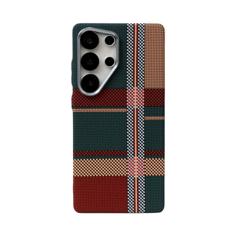 Case Delgado Luxo - Galaxy S25 Ultra (Mosaico) (MagSafe) | Luxo Verde 02