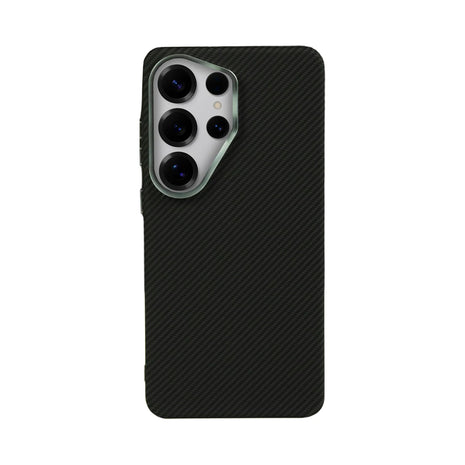 Case Ultra Delgado con Diseño Fibra de Carbono para Galaxy S25 Ultra | Luxo Negro 04