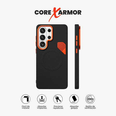 Case Core X Armor - Galaxy S26 Ultra (MagSafe) | Negro