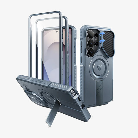 Case Dexnor Armor 360° - Galaxy S26 Ultra | Abismo Azul