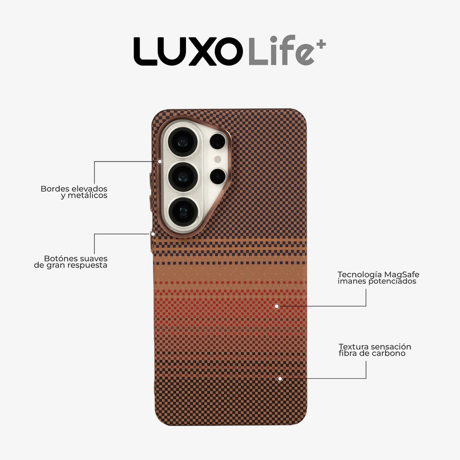 Case Luxo Life - Galaxy S26 Ultra (MagSafe) | Luxo Azul 01