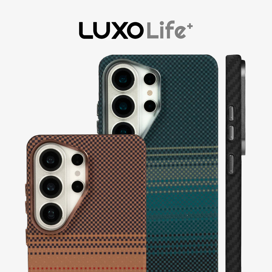 Case Luxo Life - Galaxy S26 Ultra (MagSafe) | Luxo Azul 01
