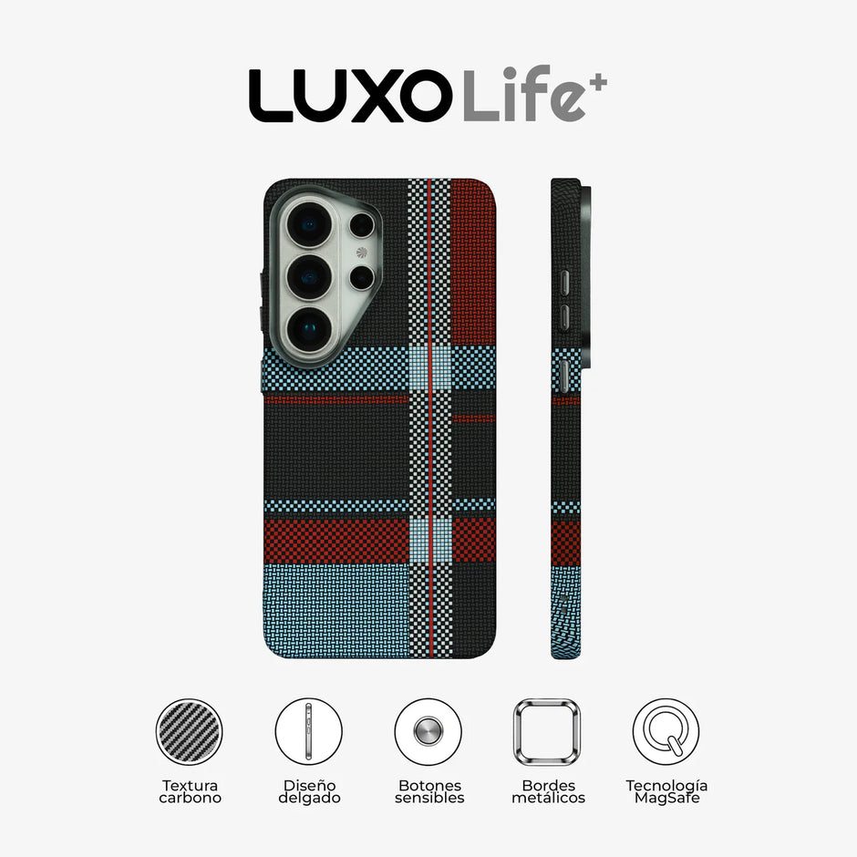 Case Luxo Mosaico - Galaxy S26 Ultra (MagSafe) | Luxo Azul 05
