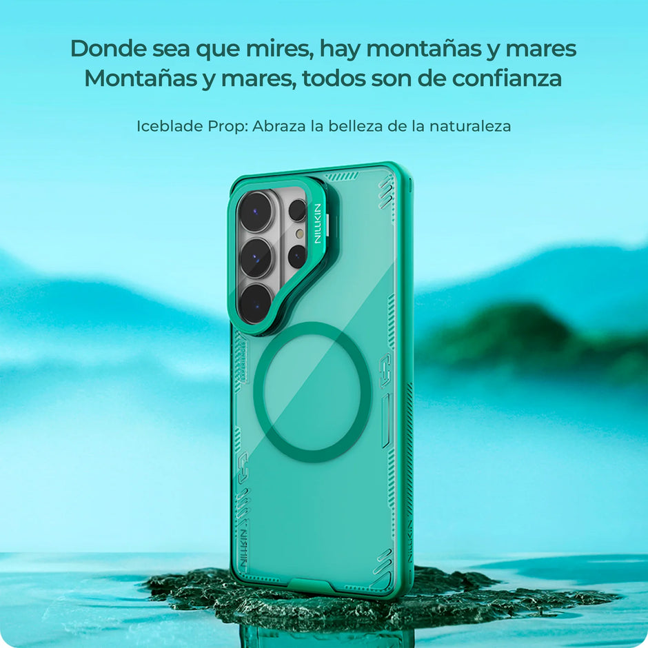 Case Nillkin Iceblade Prop Magnetic Galaxy S26 Ultra (con protector de cámaras)