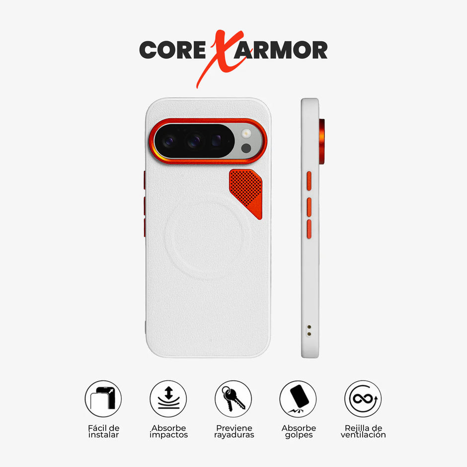 Case Core X Armor - Google Pixel 10 / 10PRO (MagSafe) | Blanco