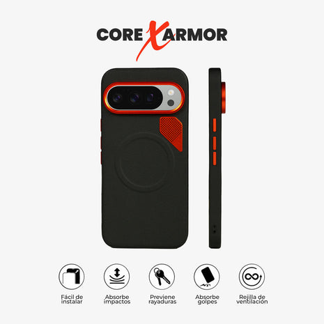 Case Core X Armor - Google Pixel 10 / 10PRO (MagSafe) | Negro