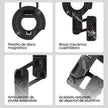 Soporte Magnético VSGO Blade 06 para Celular Tipo MagSafe | NEGRO