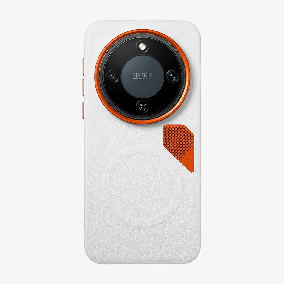 Case Core X Armor Magnético Honor Magic 8 Lite en Blanco: vista trasera