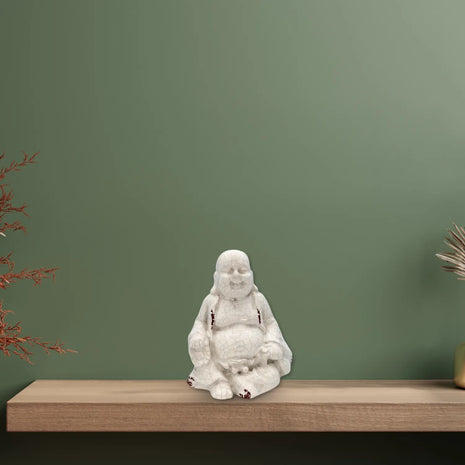Adorno Buda sentada de porcelana