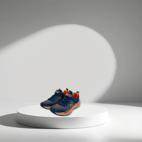 Zapatillas para Niño con Pasador con toques Naranja