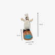 Adorno de chef portabotella para cocina