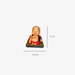 Figura decorativa de Buda sonriente, multicolor