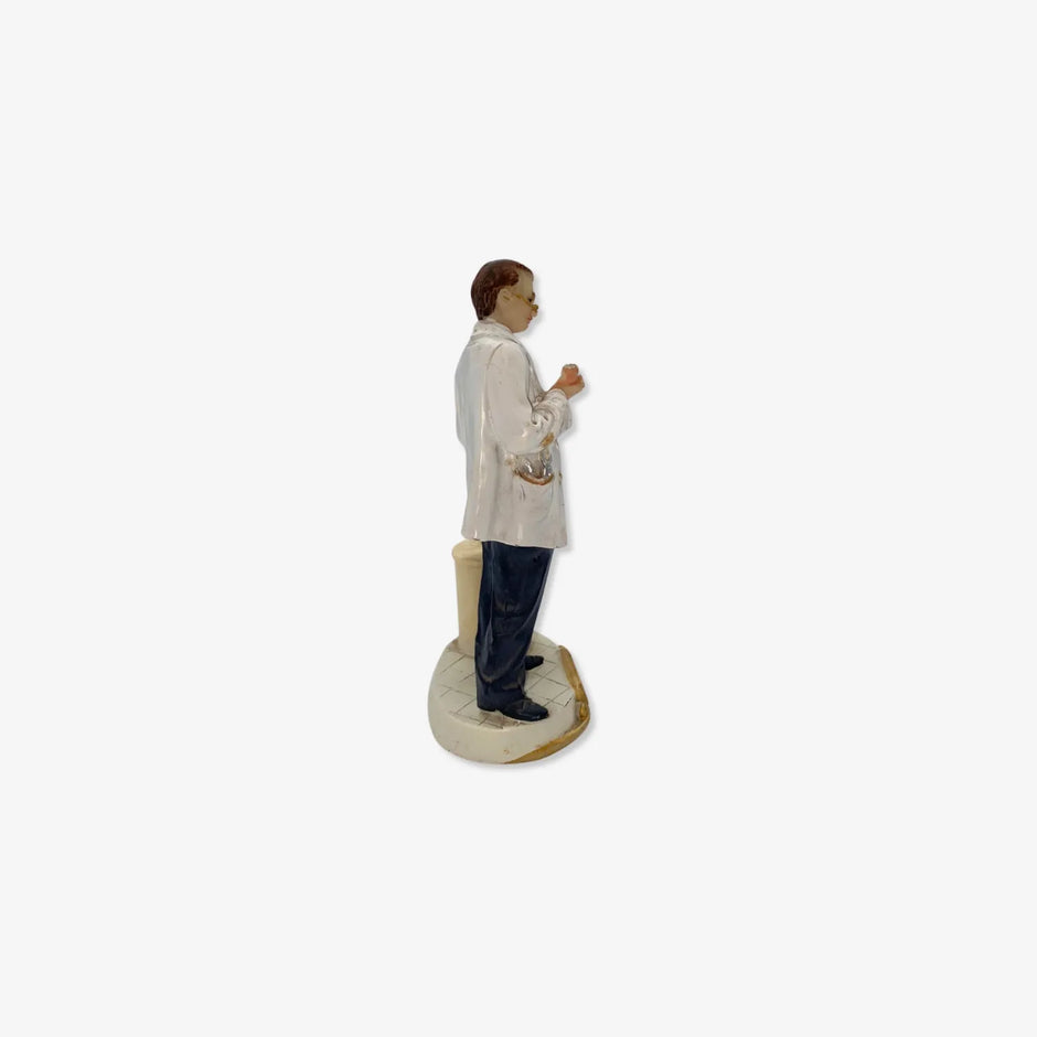 Adorno de Cerámica Figura Odontólogo