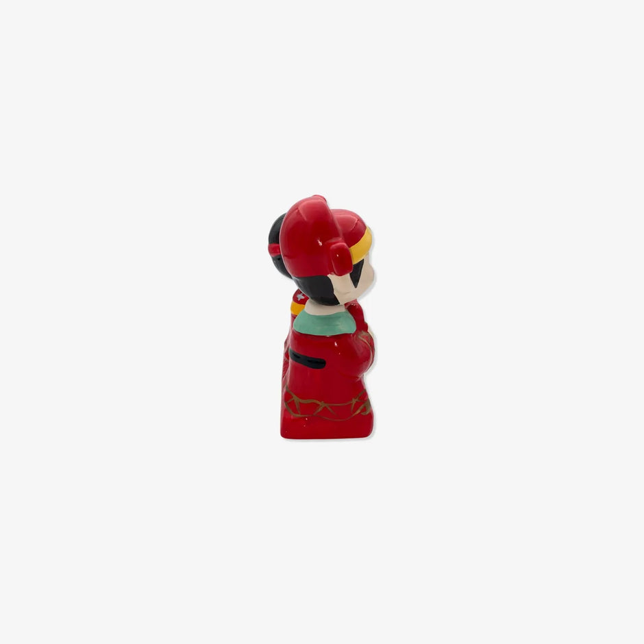 Adorno de ceramica niños chinos