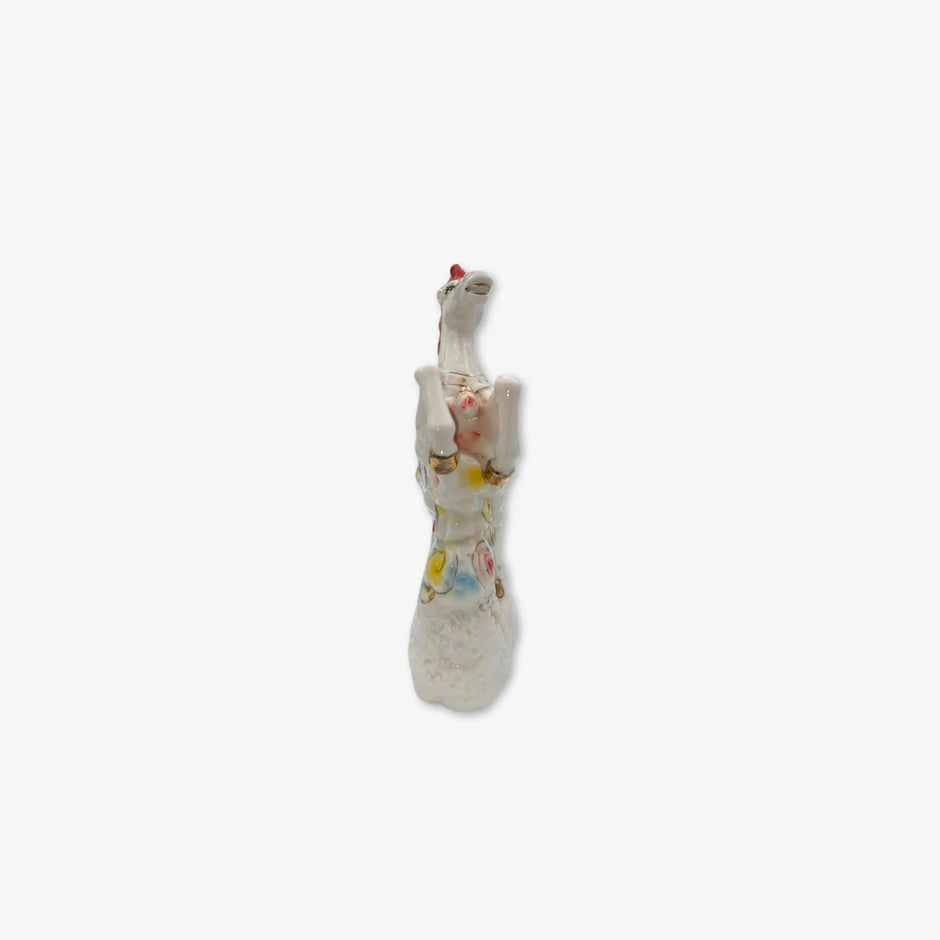 Adorno de unicornio de porcelana