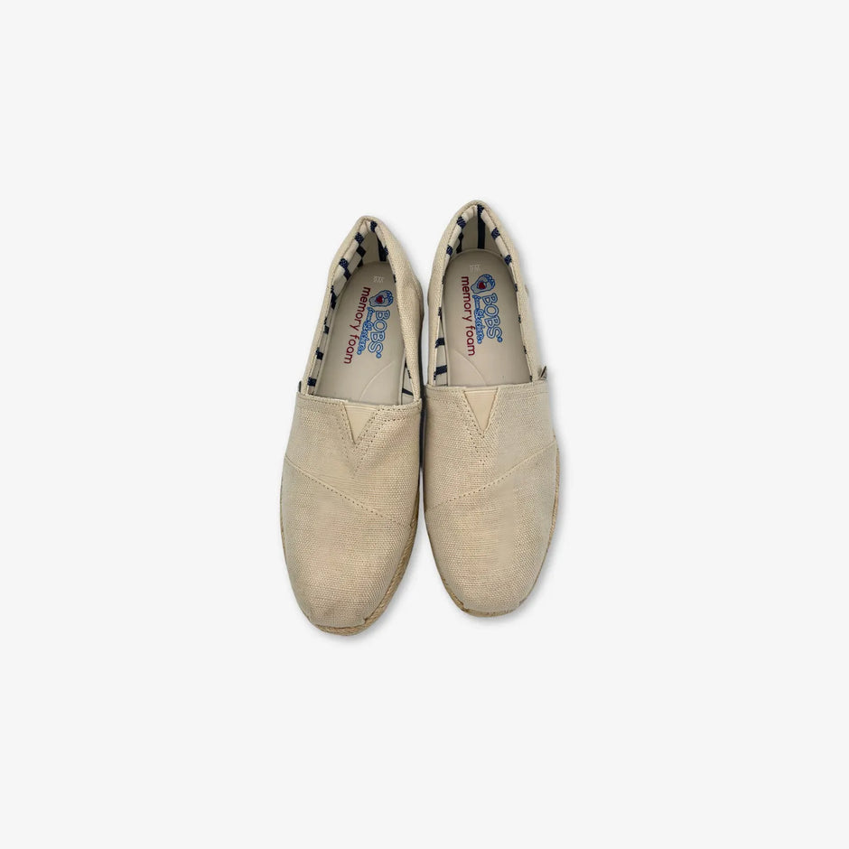Zapatos Skechers BOBS para mujer Beige