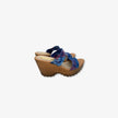 Sandalias con taco para  mujer Jeans Razgados