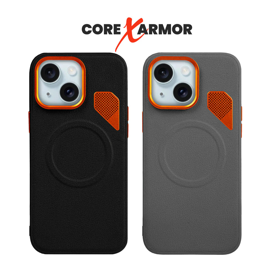 Case Core X Armor - iPhone 15 (MagSafe) | Gris