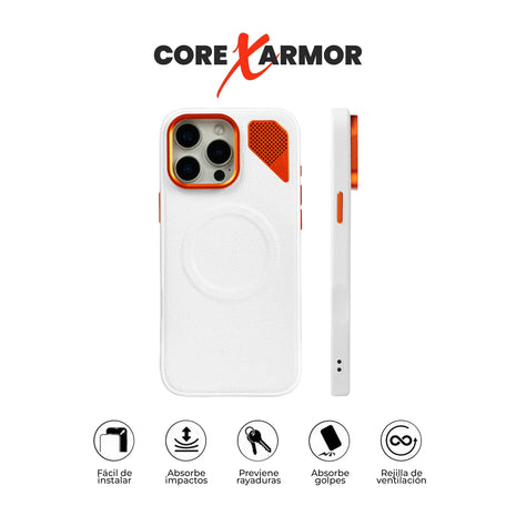 Case Core X Armor Magnético iPhone 15 Pro Max: detalles y características