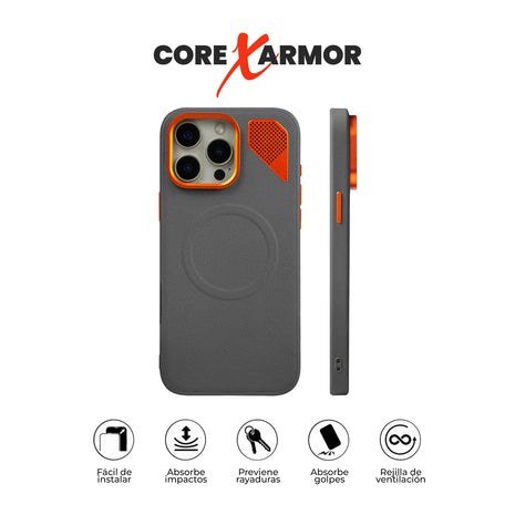 Case Core X Armor Magnético iPhone 15 Pro Max: detalles y características