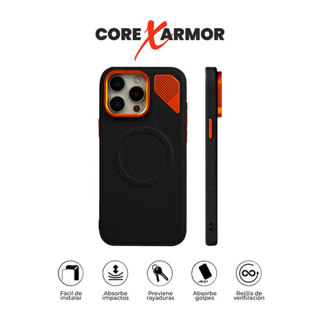 Case Core X Armor Magnético iPhone 15 Pro Max: detalles y características