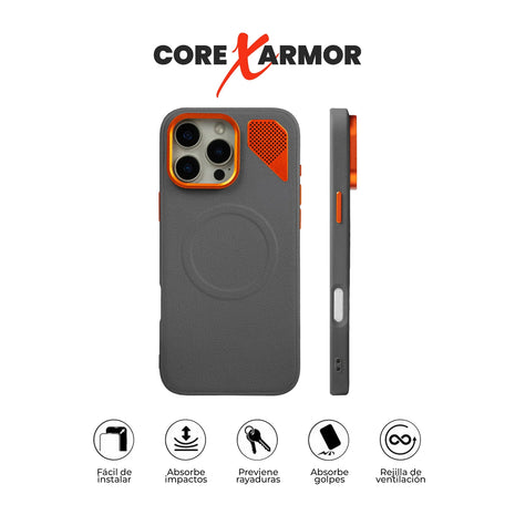 Case Core X Armor Magnético iPhone 16 Pro: detalles y características