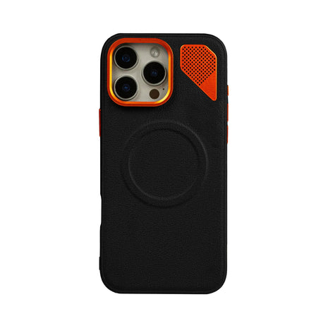 Case Core X Armor Magnético iPhone 16 Pro en Negro: vista trasera