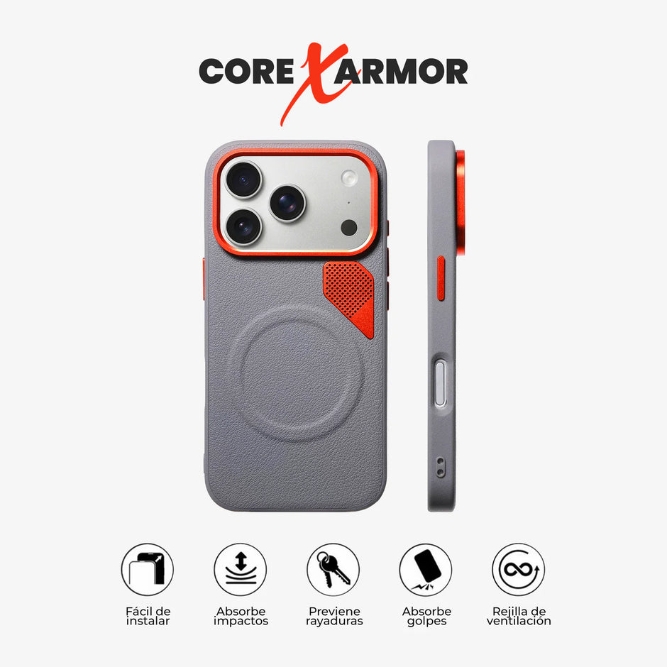 Case Core X Armor - iPhone 17 Pro Max (MagSafe) | Gris
