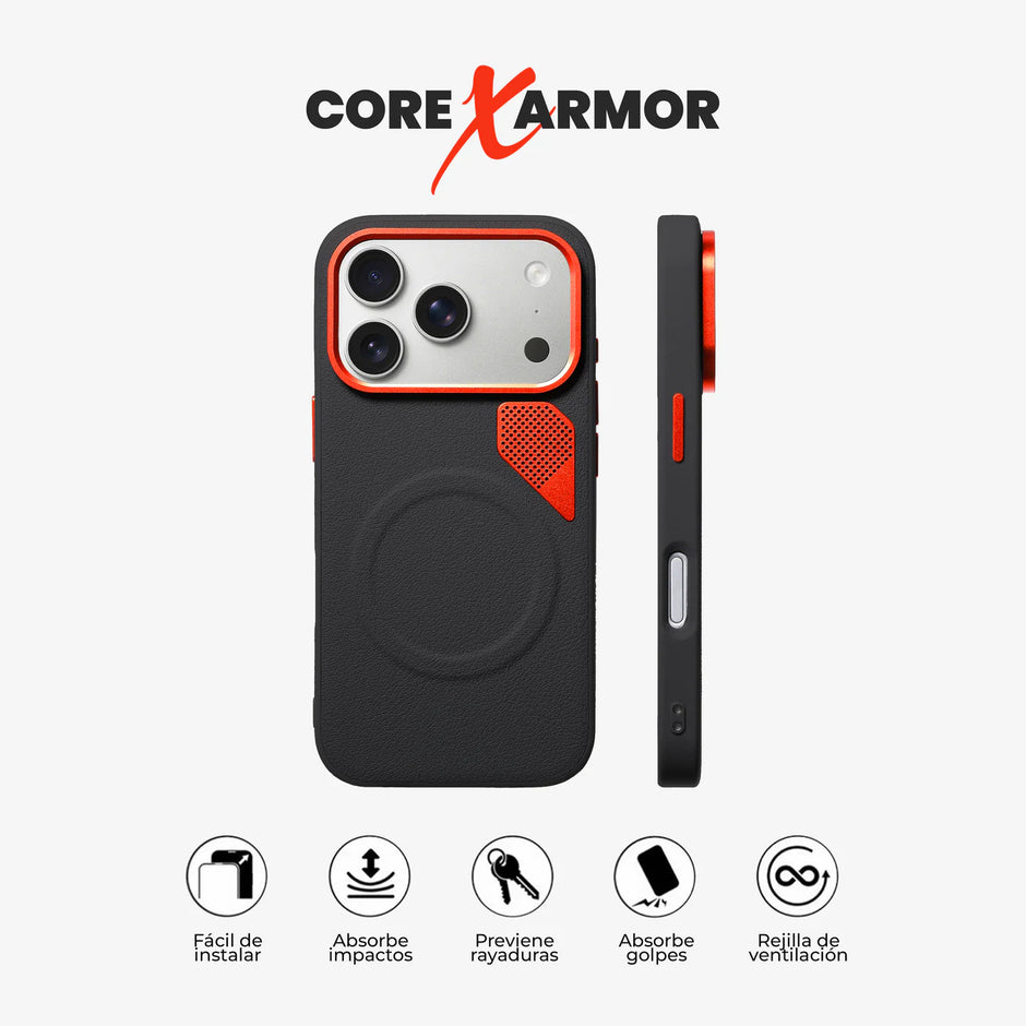 Case Core X Armor - iPhone 17 Pro (MagSafe) | Negro