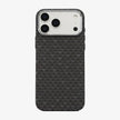 Case Luxo Diseño Fibra de Carbono - iPhone 17 Pro Max ( Geometry ) ( Negro)