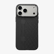 Case Luxo Diseño Fibra de Carbono iPhone 17 Pro Max ( Montage) | Luxo Negro 01