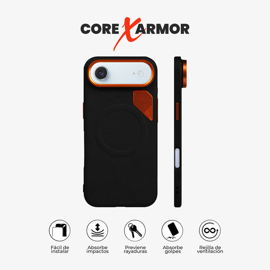 Case Core X Armor - iPhone Air (MagSafe) | Negro
