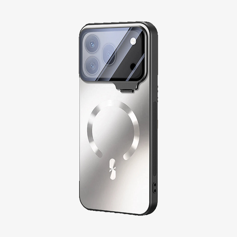 Case Aura Magnético con Protector de Cámara Honor 600 Pro - Plata