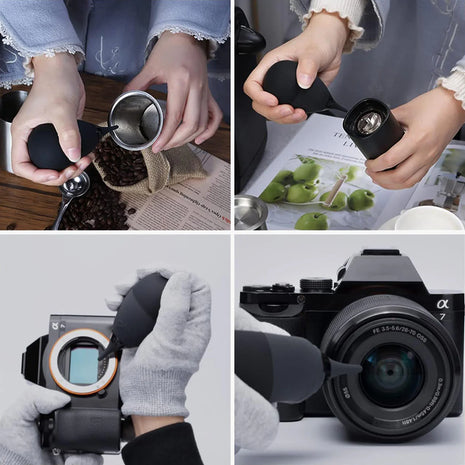 Soplador de Aire VSGO Tumbler con Filtro para Cámara y Lentes | VERDE
