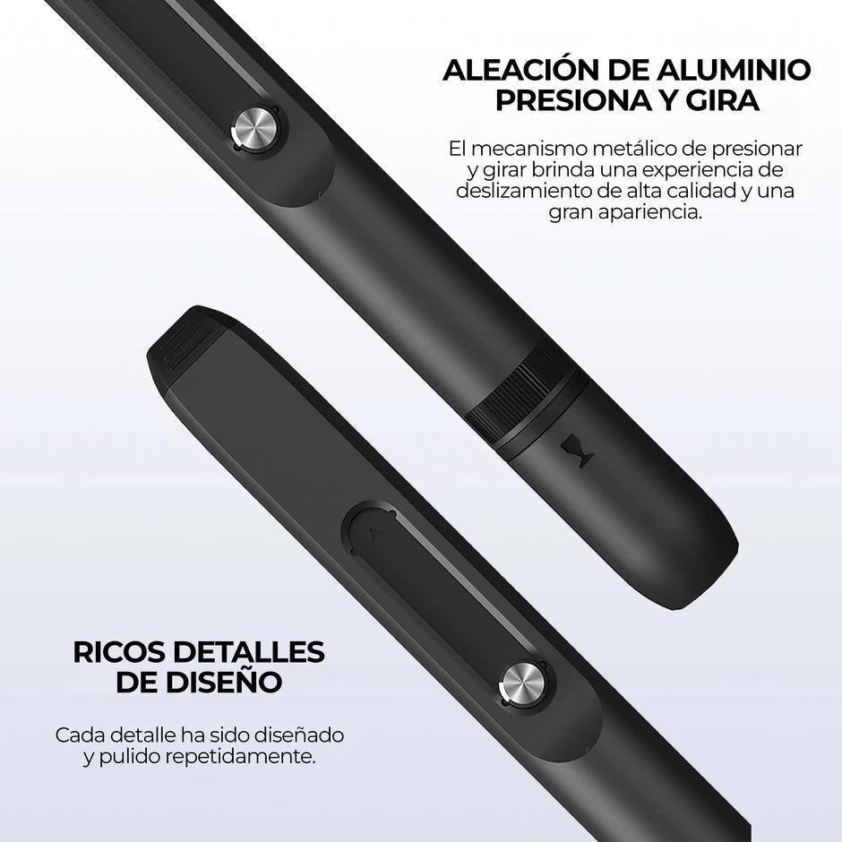 Lapiz Limpiador con Punta de Carbón y Brocha