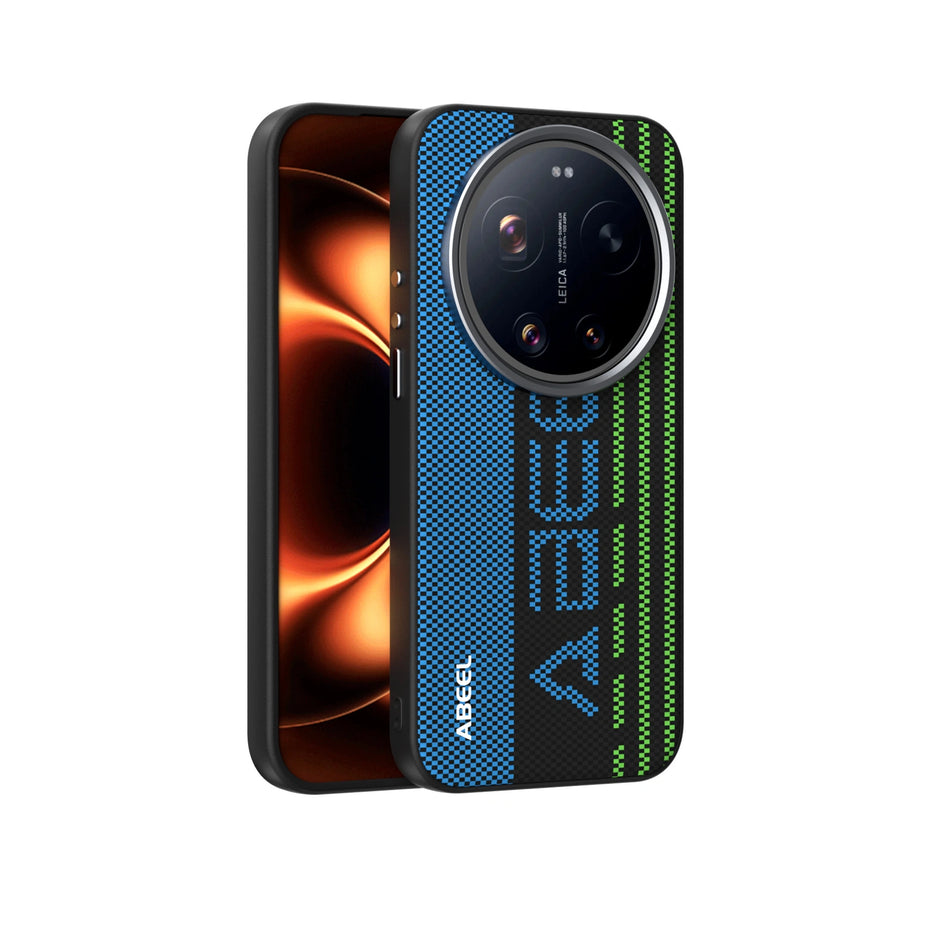 Case Carbono Deluxe 6D Xiaomi 17 Ultra | Blue Track